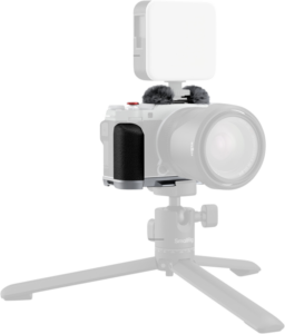 SmallRig 4875 L-Shape Mount Plate with Silicone Handle for Fujifilm X-M5 - Silver