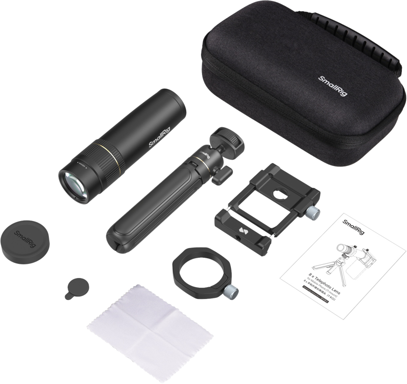 800q-05_129954 SmallRig 4737 8x Telephoto Lens for Mobile Phone (T-mount)