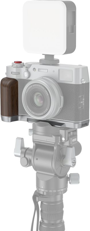 SmallRig 4804 Wooden L-Shape Grip for Fujifilm X100VI / X100V - Silver