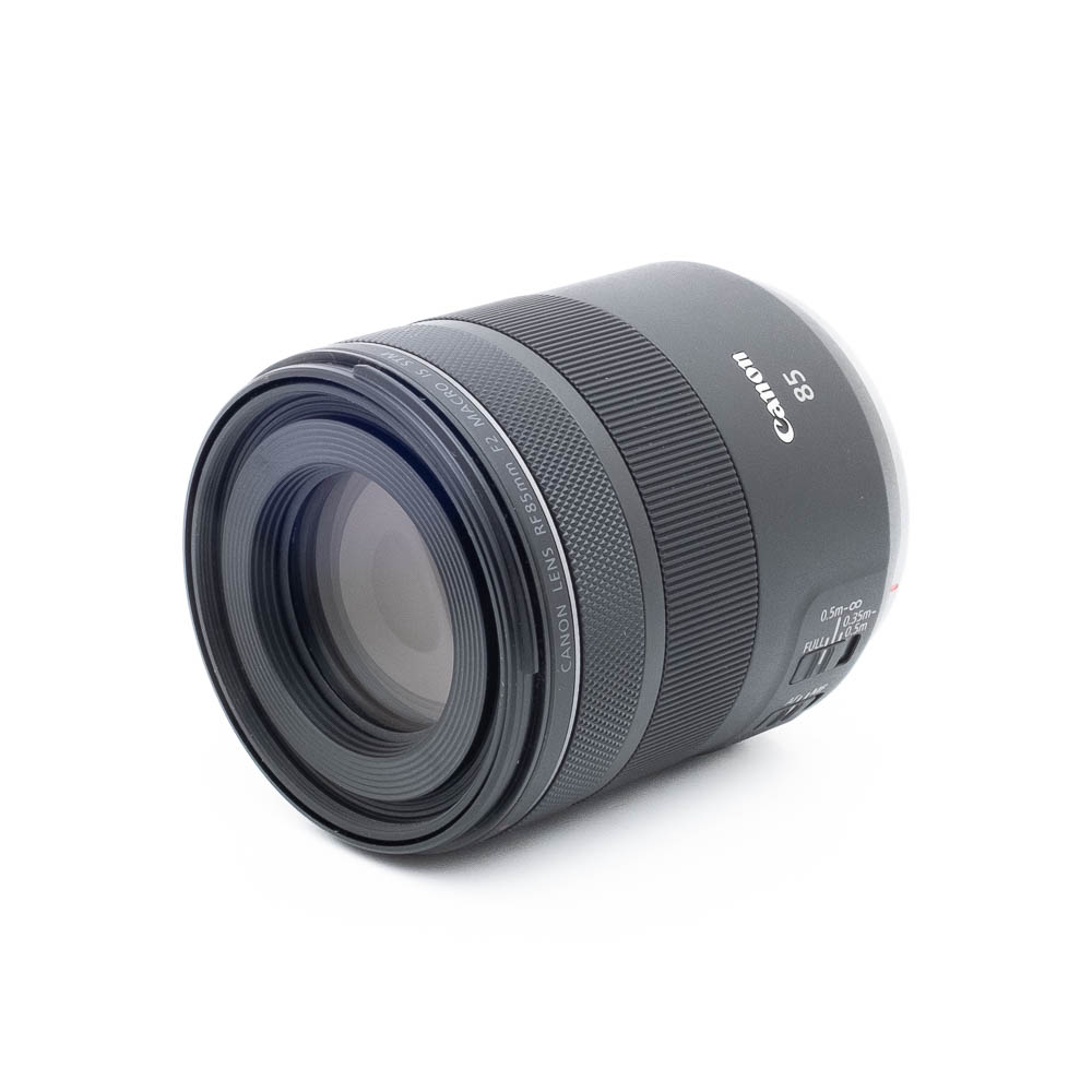 Canon 85mm f2 Macro IS STM-2 Canon RF 85mm f/2 Macro IS STM (takuu 12kk) – Käytetty