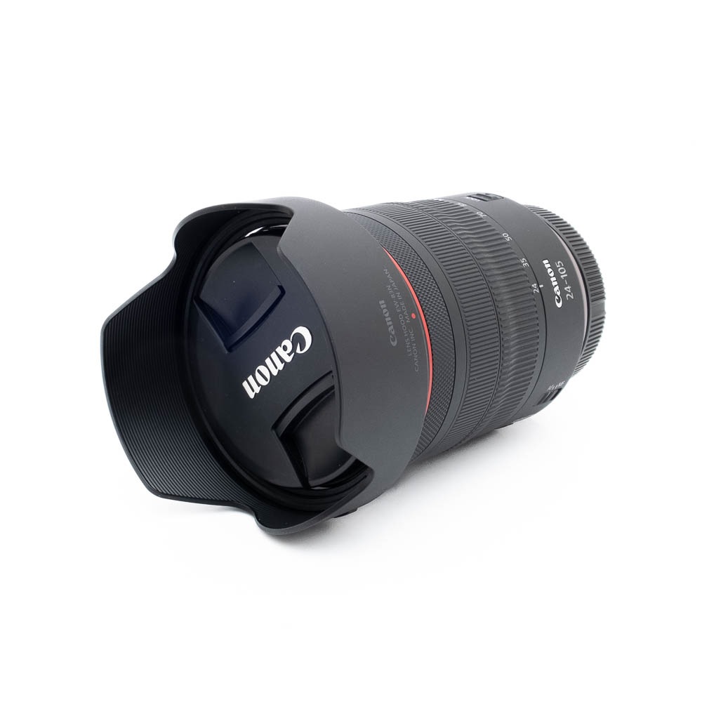 Canon RF 24-105mm f4 L IS USM-3 Canon RF 24-105mm f/4 L IS USM (Kunto K5, sis.ALV25,5%, takuu 6kk) - Käytetty