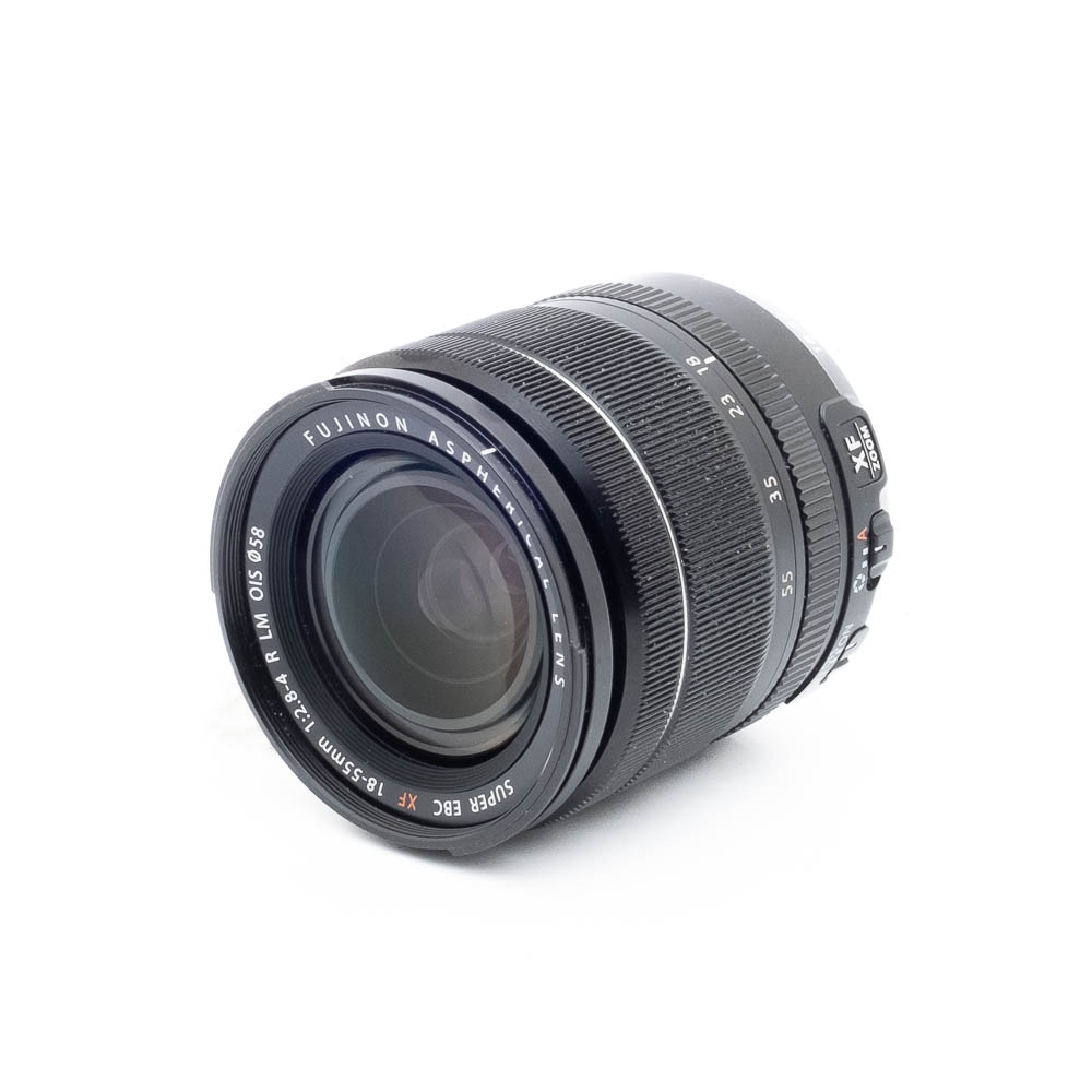 Fuji 18-55mm f28-4 R LM OIS-2-3 Fujifilm Fujinon XF 18-55mm f/2.8-4 R LM OIS - Käytetty - M