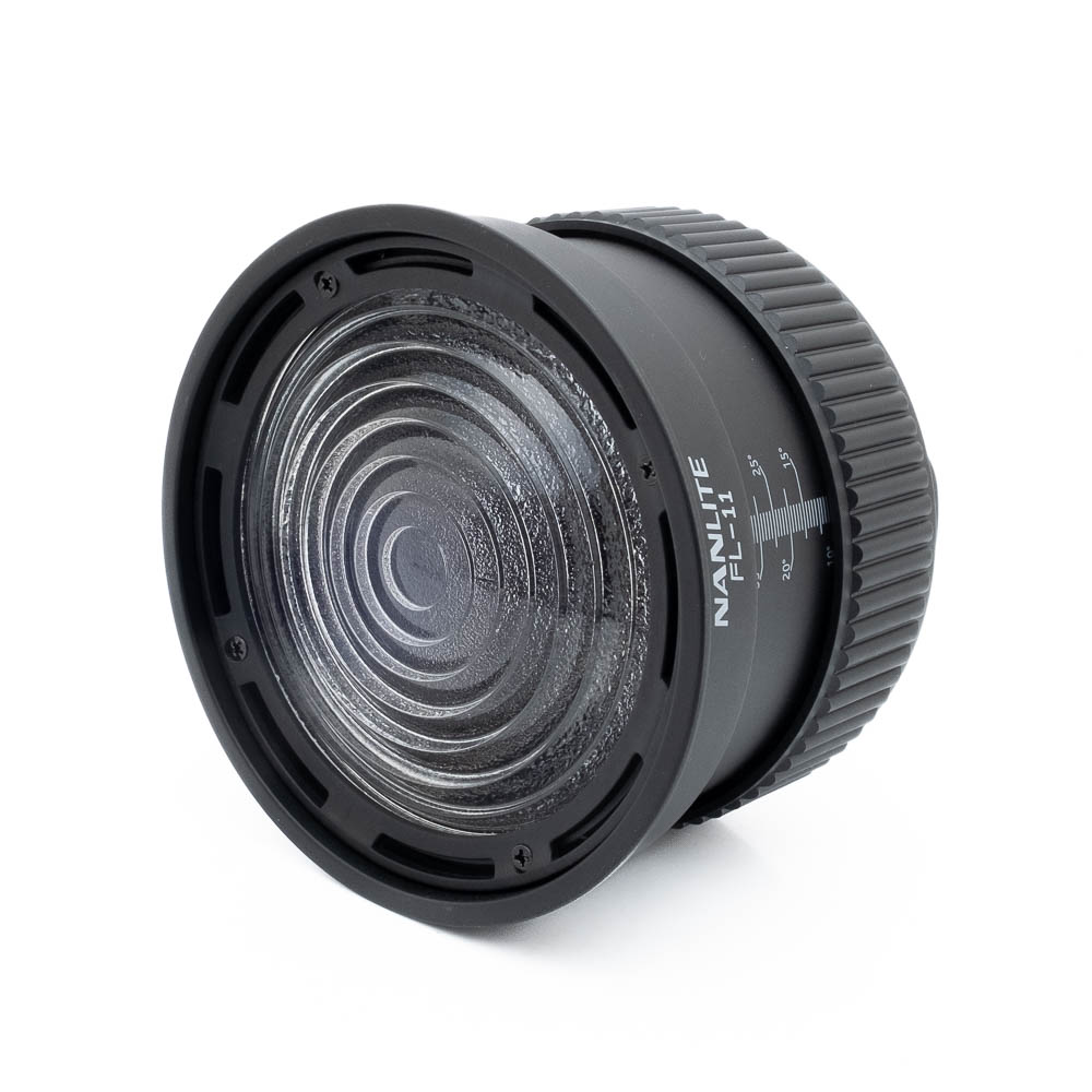 Nanlite Forza 60B-5 Nanlite FL-11 Fresnel Lens (sis.ALV25,5%) - Käytetty