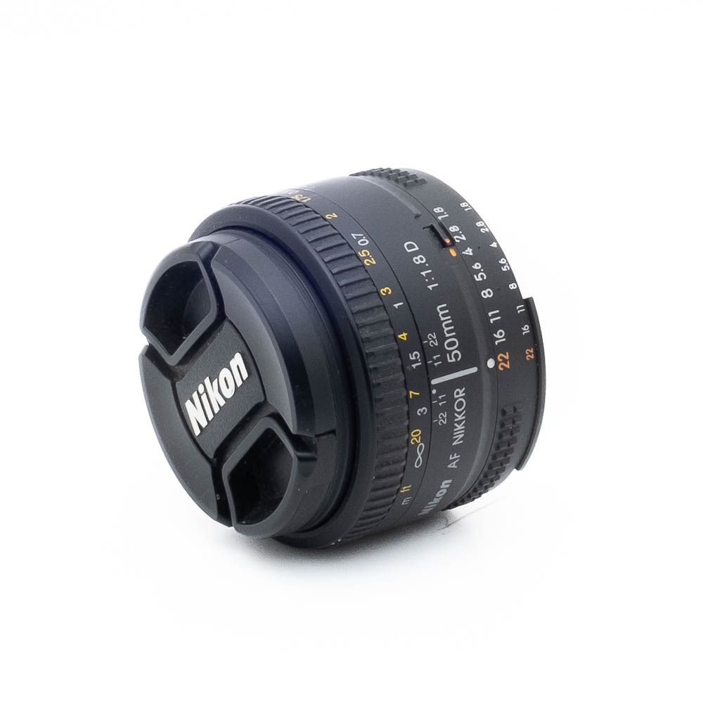 Nikon 50mm f18D-3 Nikon AF Nikkor 50mm f/1.8 D - Käytetty