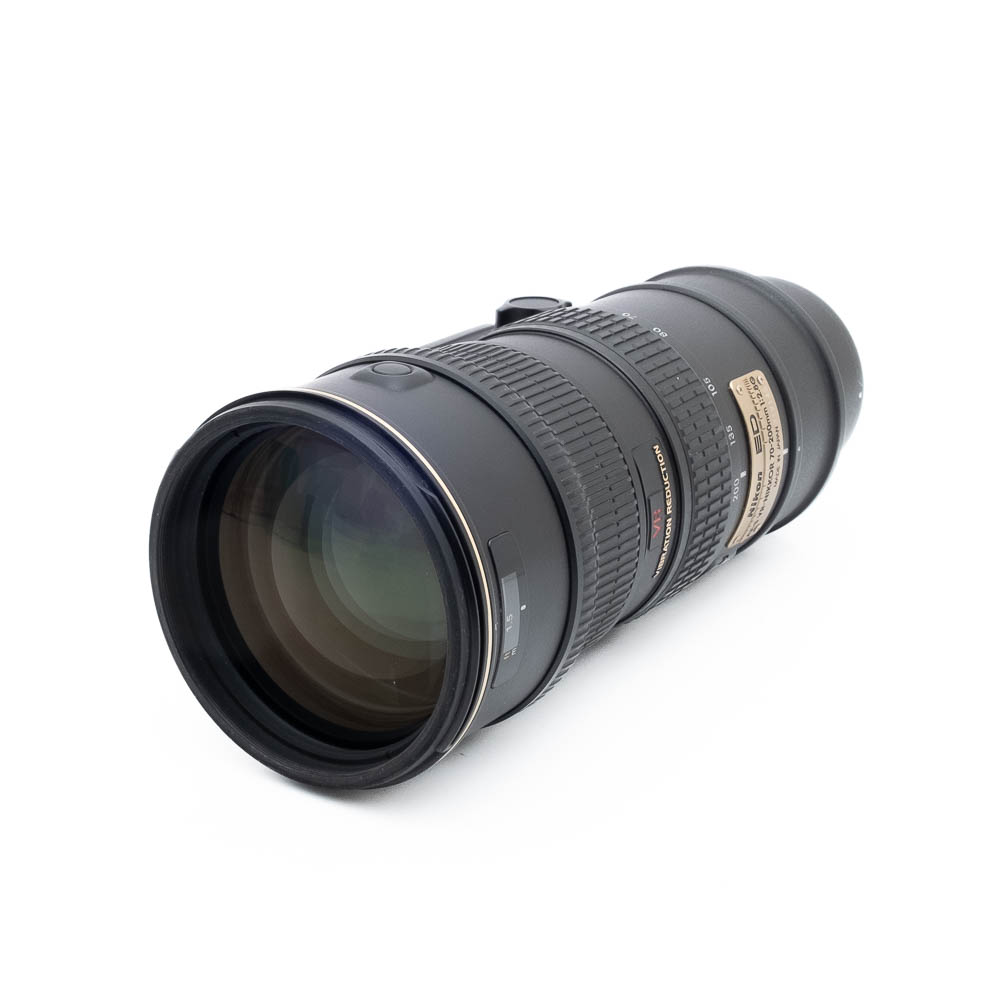 Nikon 70-200mm f28G ED VR-2-2 Nikon AF-S Nikkor 70-200mm f/2.8G VR ED (Kunto K5) - Käytetty