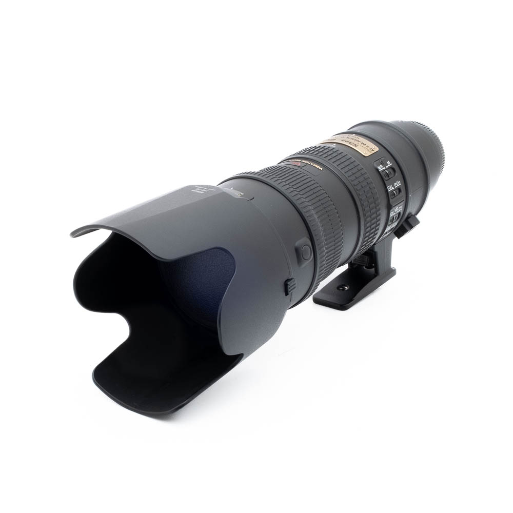 Nikon 70-200mm f28G ED VR-3-2 Nikon AF-S Nikkor 70-200mm f/2.8G VR ED (Kunto K5) - Käytetty