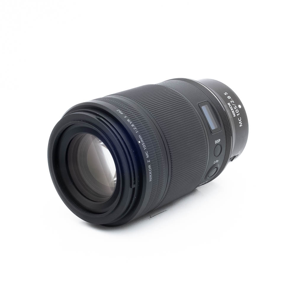 Nikon Z MC 105mm f28 S-2 Nikon Nikkor Z MC 105mm f/2.8 VR S (Kunto K5, takuu 6kk) - Käytetty