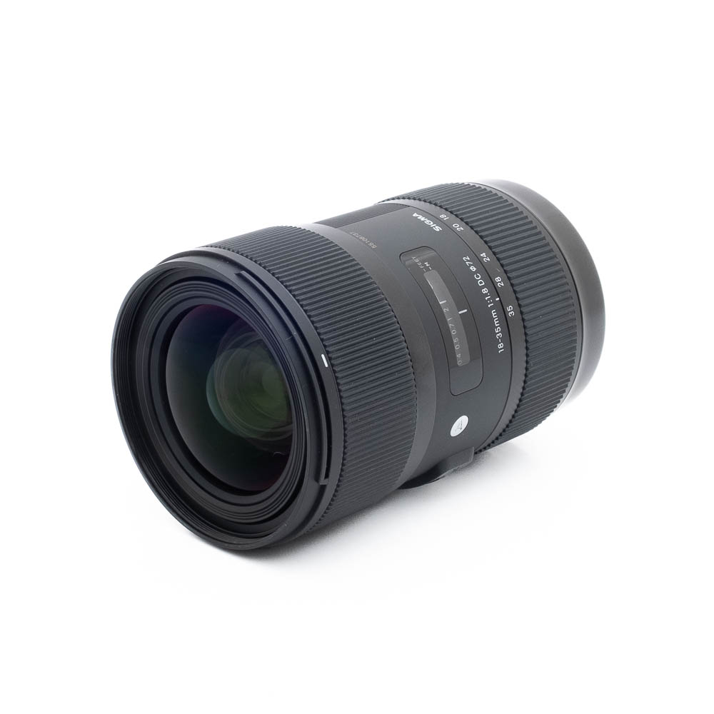 Sigma 18-35mm f18 DC Canon-2-3 Sigma 18-35mm f/1.8 Art DC HSM Canon EF-S (sis. ALV 25,5%) - Käytetty