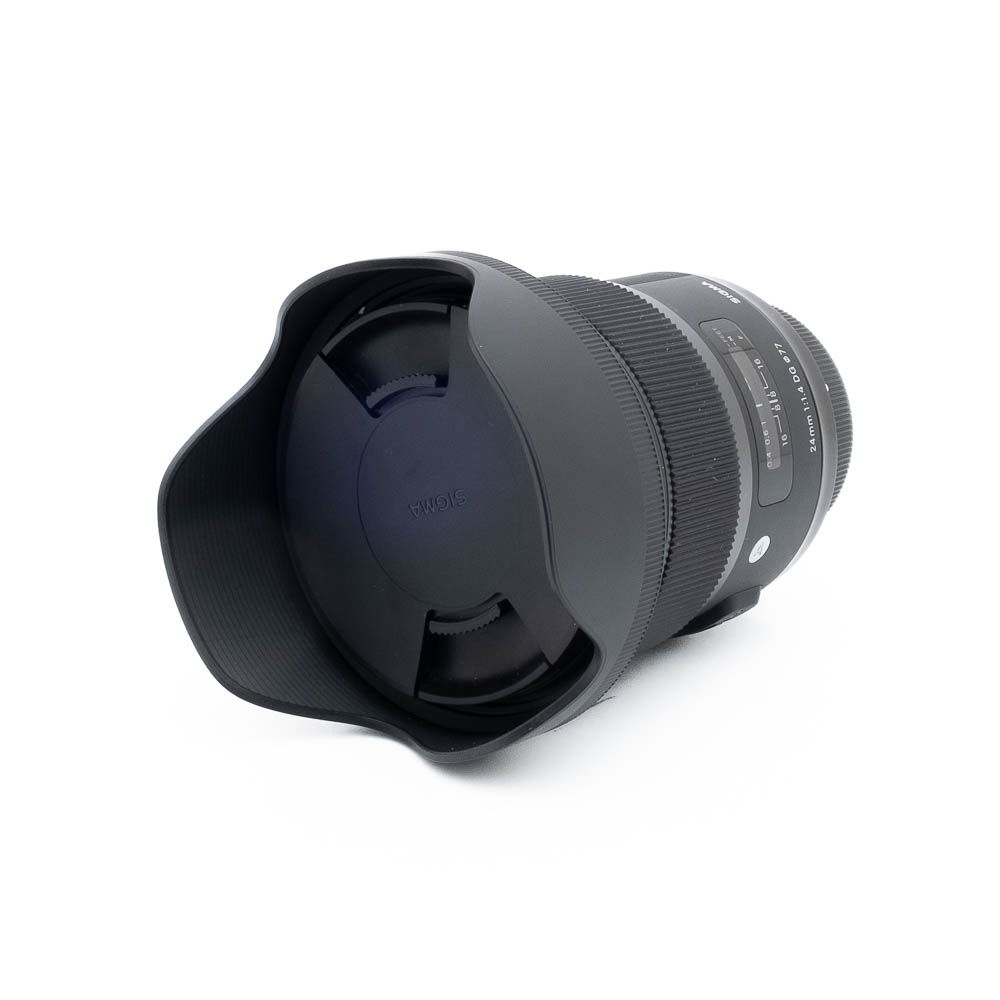 Sigma 24mm f14 DG Nikon-3 Sigma Art 24mm f/1.4 DG Nikon F - Käytetty