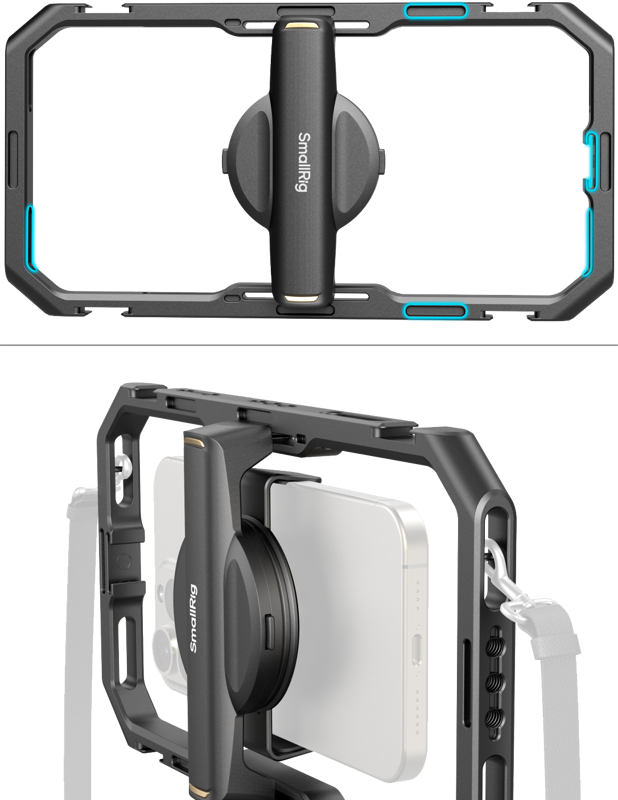 SmallRig_45972 SmallRig 4597 All-in-One Video Kit for Smartphone Creators Quick Basic Edition