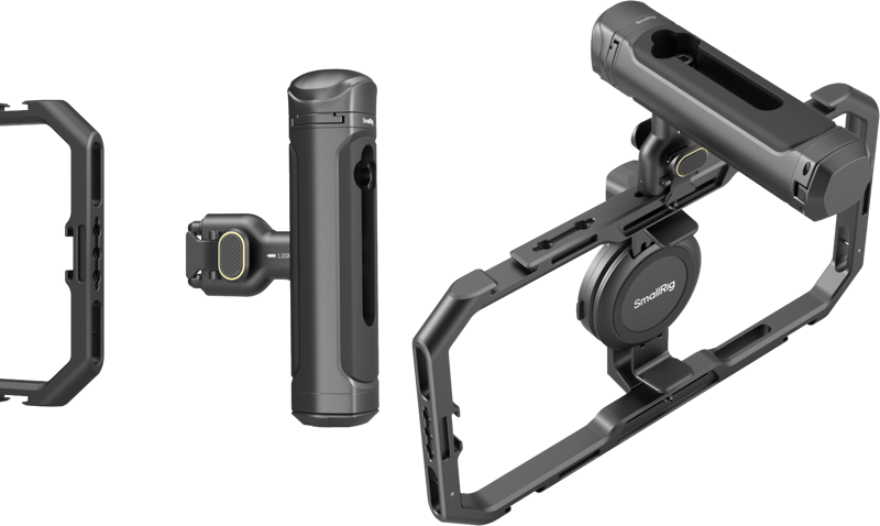 SmallRig_45975 SmallRig 4597 All-in-One Video Kit for Smartphone Creators Quick Basic Edition