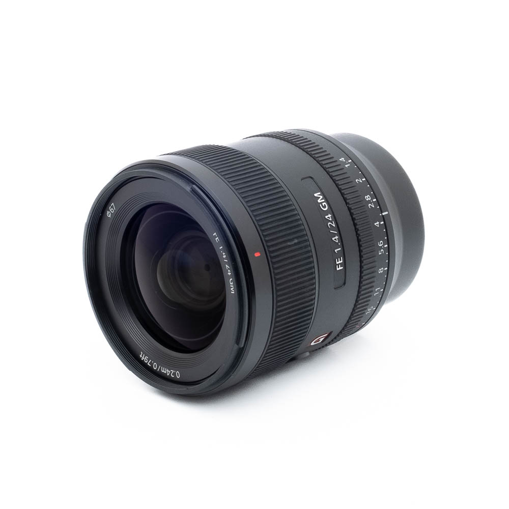 Sony 24mm f14 GM-2-2 Sony FE 24mm f/1.4 GM (Kunto K5, takuu 6kk) - Käytetty