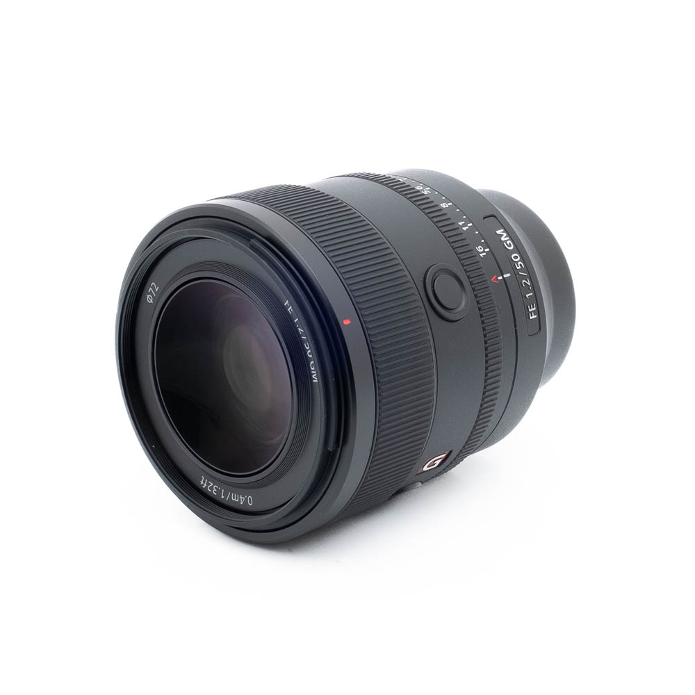 Sony 50mm f12 GM-2 Sony FE 50mm f/1.2 GM (Takuu 6kk, Kunto K5) - Käytetty