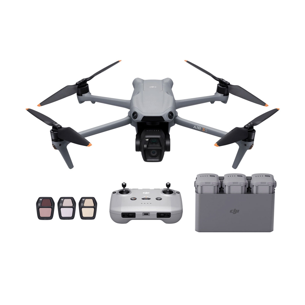 DJI Air 3S Drone with RC-N3 Fly More Combo -drone