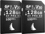 ANGELBIRD SD Match Pack for Nikon AV Pro V30 128 GB | 2 Pack