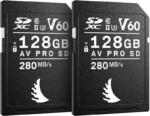 ANGELBIRD SD Match Pack for Canon AV Pro V60 Mk2 128GB | 2 Pack