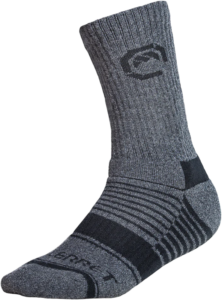 800q-02_126642 Vallerret Merino Wool Crew Sock - Grey Winter (36-40)