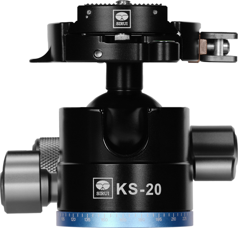 800q-02_127825 Sirui Ballhead Quick Release KS-20 -kuulapää