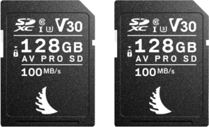ANGELBIRD SD Match Pack for Nikon AV Pro V30 128 GB | 2 Pack