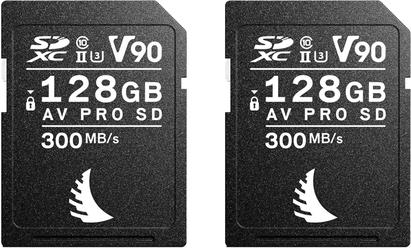 800q-02_127889 ANGELBIRD SD Match Pack for Canon AV Pro V90 Mk2 128GB | 2 Pack