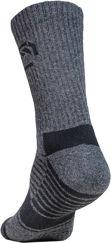 800q-04_126642 Vallerret Merino Wool Crew Sock - Grey Winter (36-40)