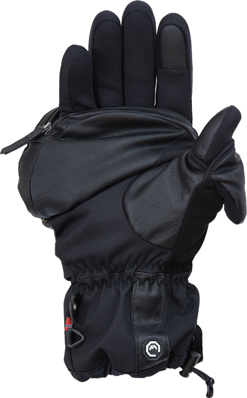 800q-05_121316 Vallerret Skadi Zipper Mitt LRS - Black S