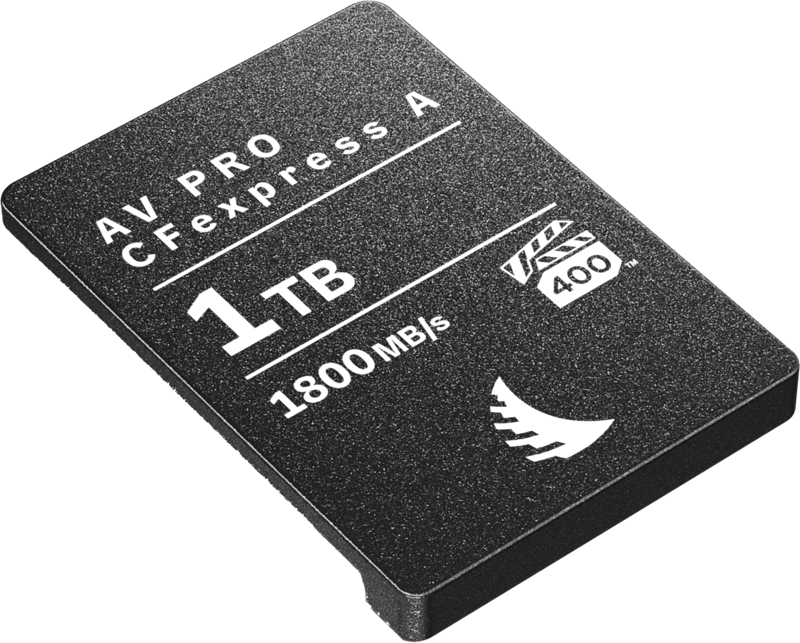 800q-AV-PRO-CFexpress-A-MK2_1TB_03_Web_3000x3000_20241016 Angelbird CFexpress Type A, VPG400, R1800/W1650 (Type A | 4.0) 1TB