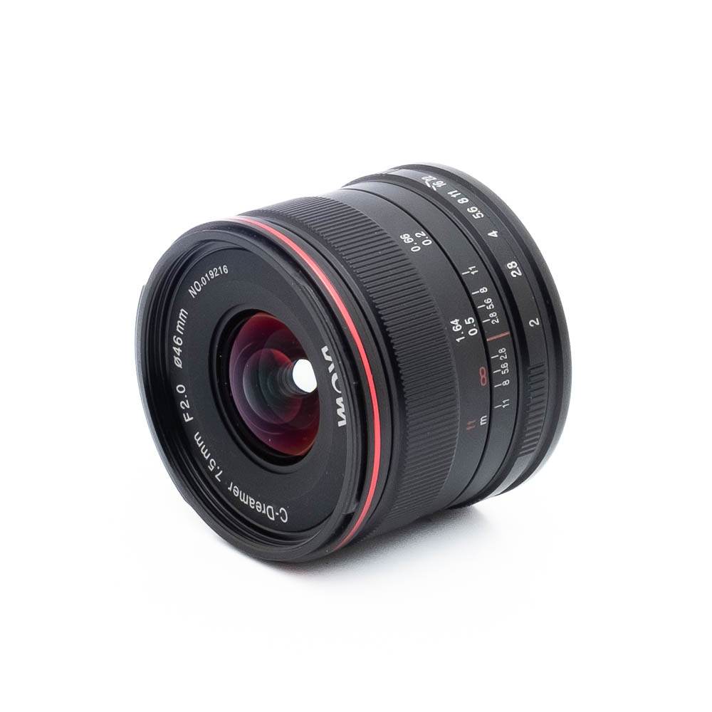 Laowa 7.5mm f/2 C-Dreamer MFT (Kunto K5) - Käytetty