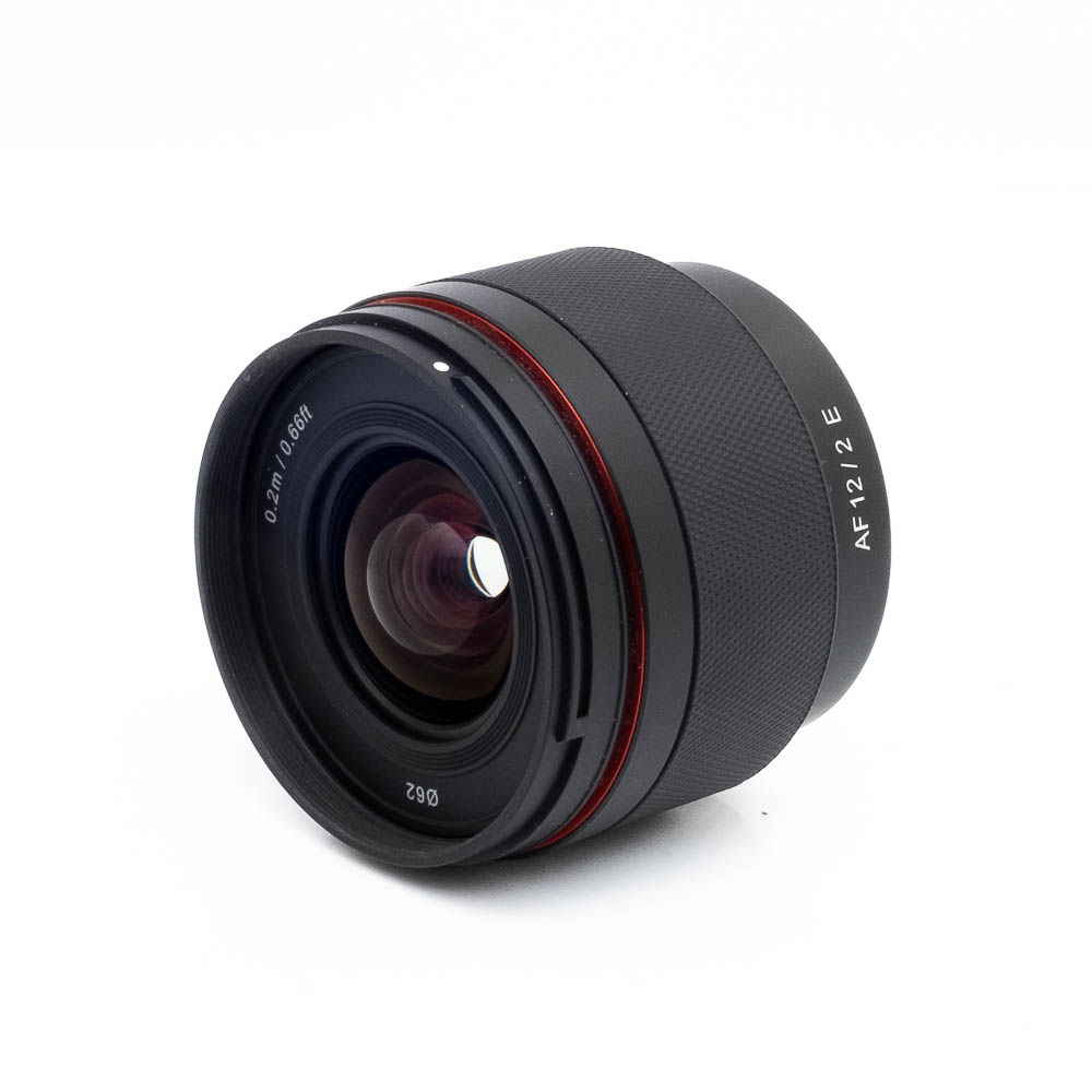 Samyang 12mm f2 Sony E-2 Samyang AF 12mm f/2 Sony E (Kunto K5) - Käytetty