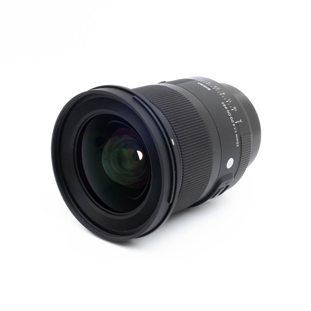 Sigma 20mm f14 DG DN Sony-2 Sigma Art 20mm f/1.4 DG DN Sony FE (Kunto K5) - Käytetty