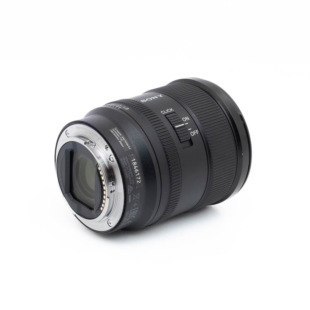 Sony 20mm f18 G-1-2 Sony FE 20mm f/1.8 G - Käytetty