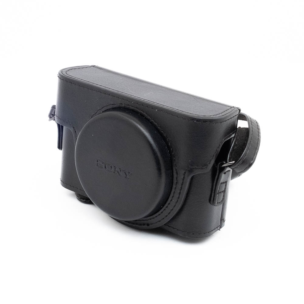 Sony RX100 kotelo Sony Cyber-shot RX100 Mark VII Leather Case (Kunto K5) - Käytetty