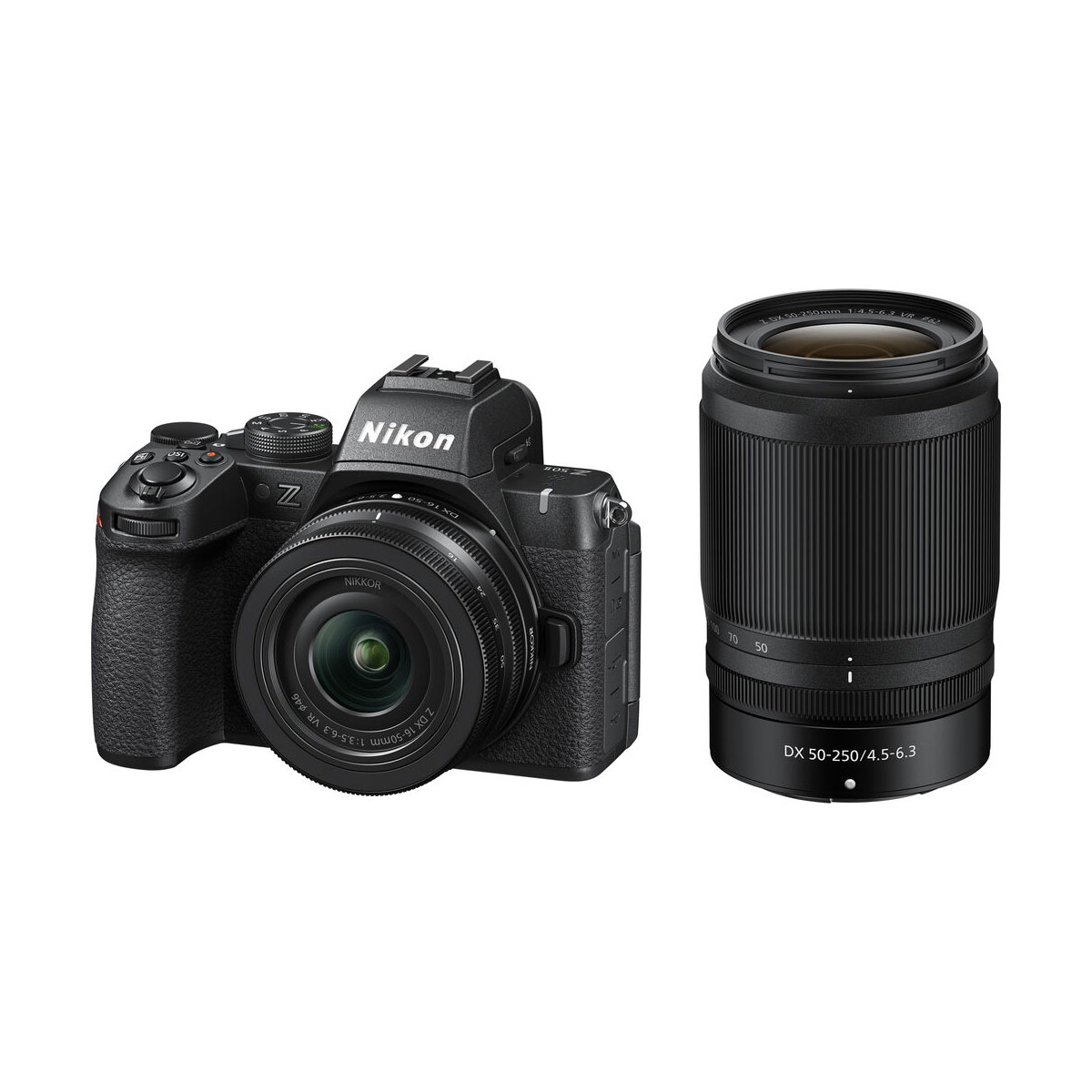 Nikon Z50 II + Nikkor Z 16-50mm + Nikkor Z 50-250mm