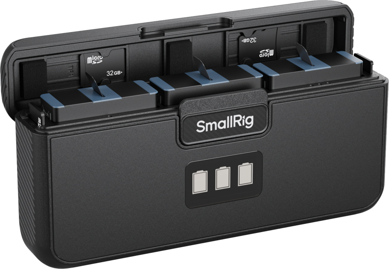 800q-02_129970 SmallRig 4565 GoPro Camera Battery Kit (3kpl) with Charger Case
