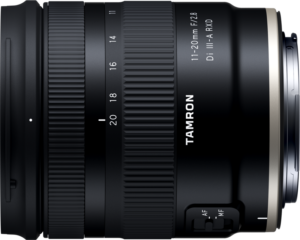 Tamron 11-20mm F/2.8 Di III-A RXD -objektiivi, Canon RF