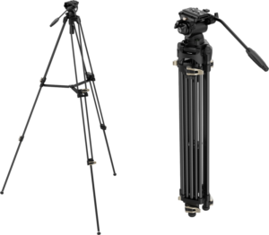 SmallRig 4686 Heavy-Duty Fluid Head Video Tripod Kit AD-01S