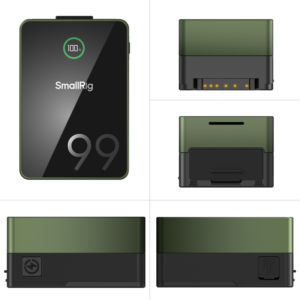 800q-02_130578 SmallRig 4974 V-Mount Battery VB99 Pro Mini (Green)