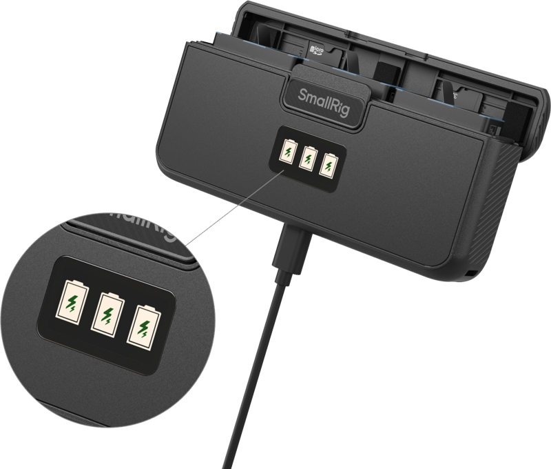 800q-04_129970 SmallRig 4565 GoPro Camera Battery Kit (3kpl) with Charger Case