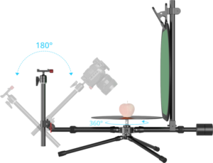 800q-04_130250 SmallRig 4807 Professional 12'' 360° Photography Turntable