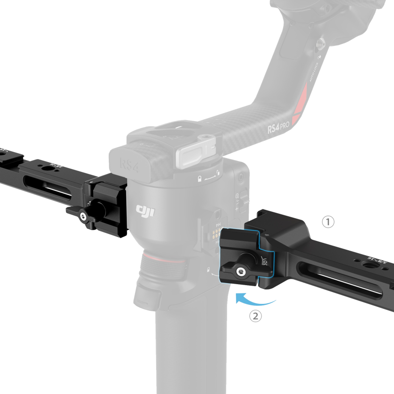 800q-04_130581 SmallRig 4327 Focus Control Dual Handle for DJI RS Series