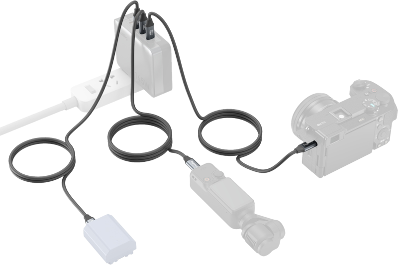 800q-05_130238 SmallRig 4789 USB-C (Straight) to USB-C (Straight) Data Cable 60cm