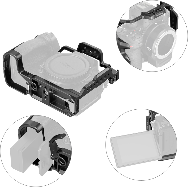 SmallRig 4980 Cage for Nikon Z50 II -kehikko