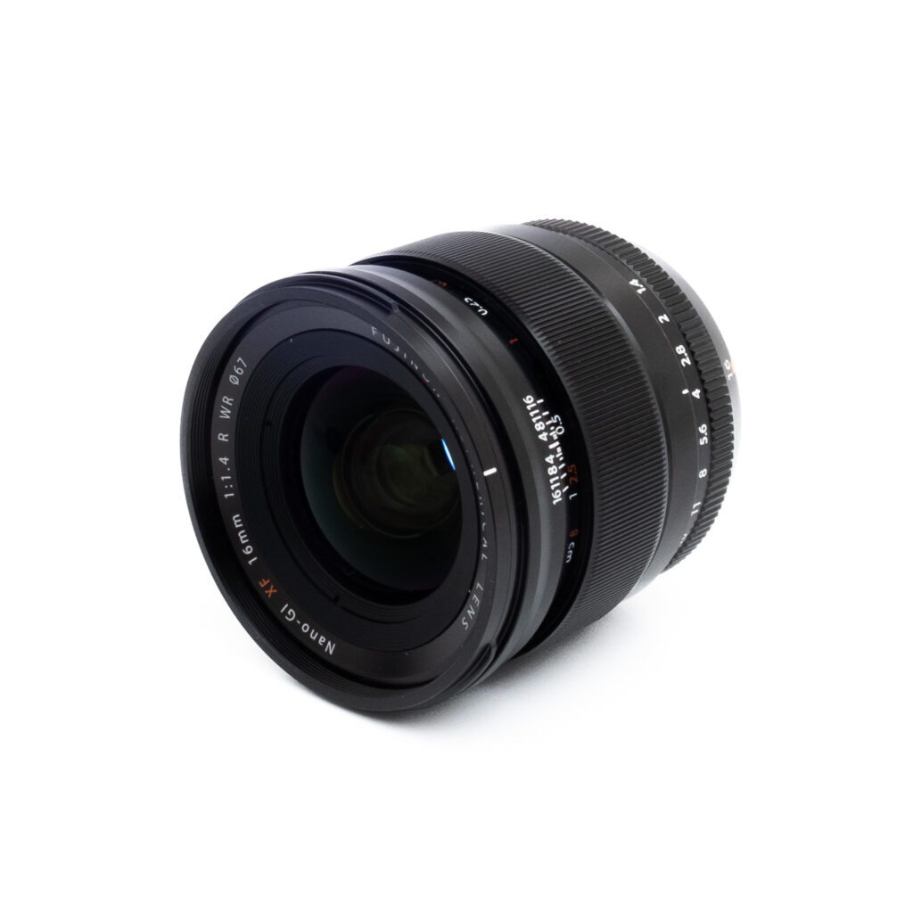 Fuji 16mm f14 R WR-2-2 Fujifilm Fujinon XF 16mm f/1.4 R WR - Käytetty