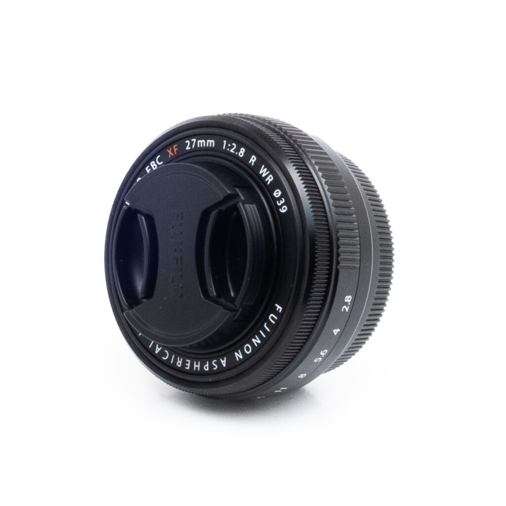 Fuji 27mm f28 R WR-3-2 Fujifilm Fujinon XF 27mm f/2.8 R WR (Kunto K5) - Käytetty