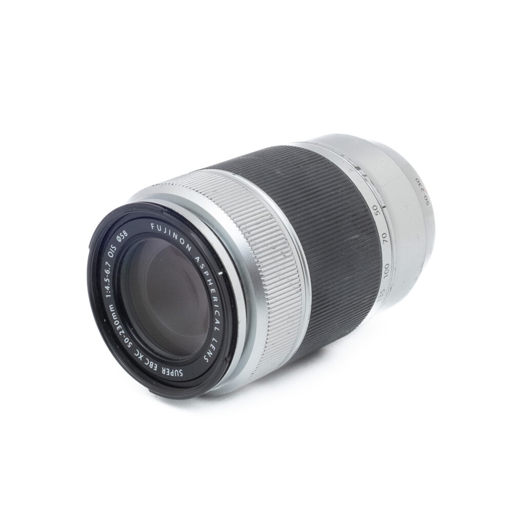 Fuji 50-230mm f45-67 OIS Hopea-2 Fujifilm Fujinon XC 50-230mm f/4.5-6.7 OIS Hopea - Käytetty