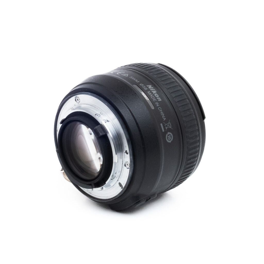 Nikon 50mm f14G-1-2 Nikon AF-S Nikkor 50mm f/1.4 G (Kunto K5) - Käytetty