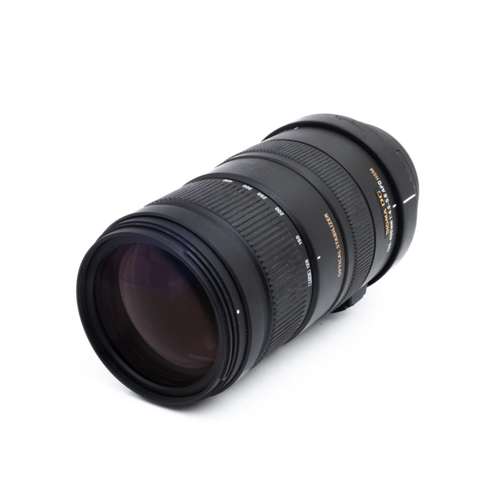 Sigma 120mm-400mm f45-56 APO HSM Canon-2 Sigma 120-400mm f/4.5 - 5.6 APO HSM Canon EF (sis. ALV 25,5%) - Käytetty