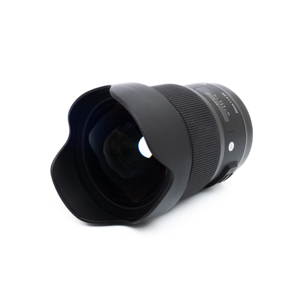 Sigma 20mm f14 DG Canon-2-2 Sigma Art 20mm f/1.4 DG Canon EF (sis. ALV 25,5%) - Käytetty