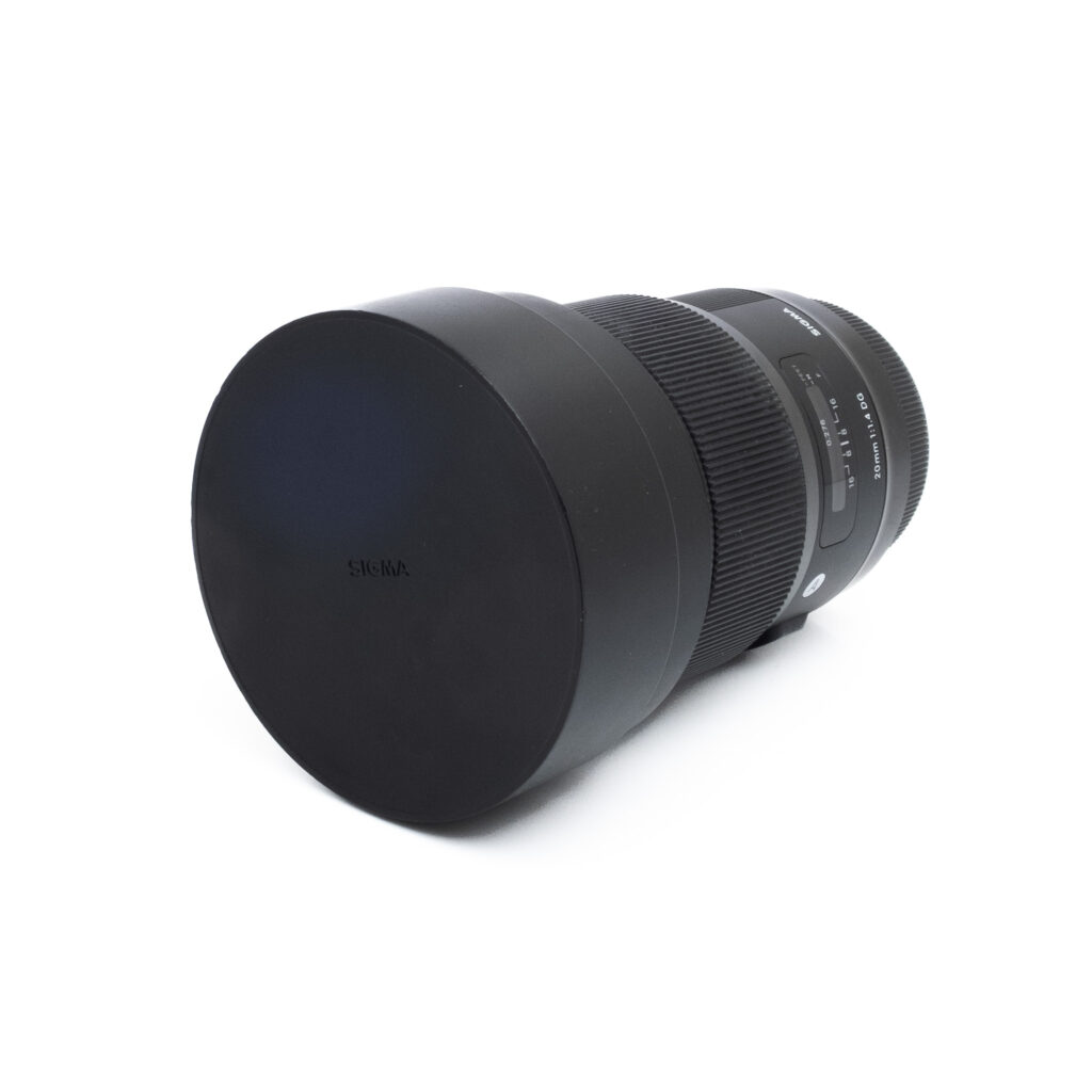 Sigma 20mm f14 DG Canon-3-2 Sigma Art 20mm f/1.4 DG Canon EF (sis. ALV 25,5%) - Käytetty