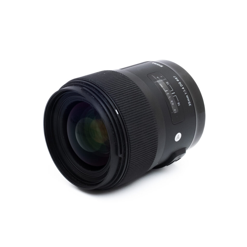 Sigma 35mm f14 DG Canon-2-4 Sigma Art 35mm f/1.4 DG HSM Canon EF (sis. ALV 25,5%) - Käytetty